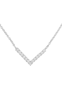 Crystal V Necklace
