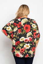 Load image into Gallery viewer, Floral Kimono Cardigan