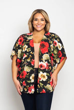 Load image into Gallery viewer, Floral Kimono Cardigan