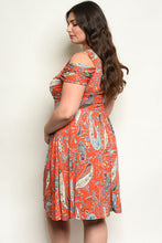 Load image into Gallery viewer, Paisley Babydoll Dress (ONE LEFT. 1X)