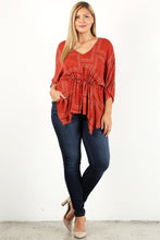 Load image into Gallery viewer, Paisley Kimono Top (ONE LEFT - 3X)