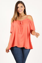Load image into Gallery viewer, Short Sleeve Off The Shoulder Top