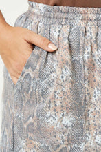 Load image into Gallery viewer, Snakeskin Drawstring Shorts